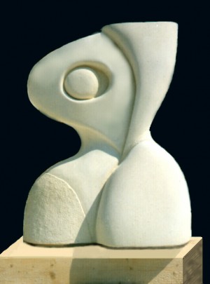 Ippolita 2001 - h 90 - pietra di Vicenza